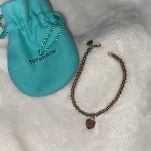 Tiffany & Co. Heart Tag Bead Bracelet